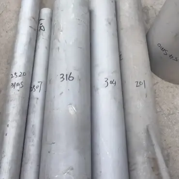 Stainless steel round stock for custom precision machining